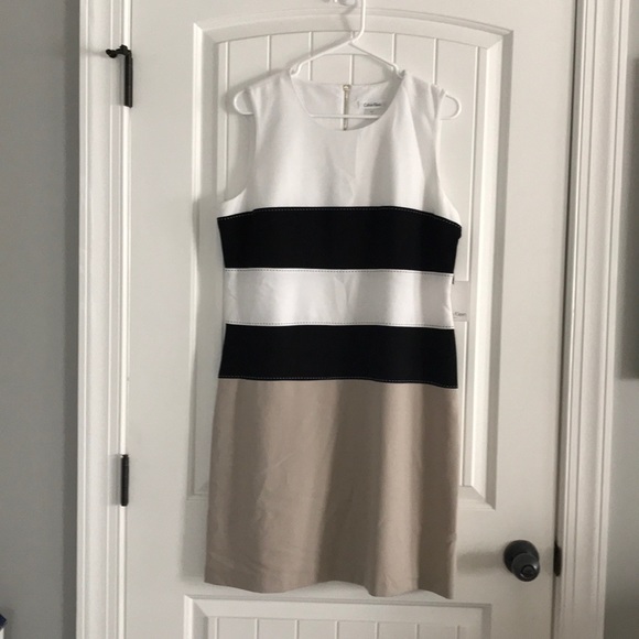 Calvin Klein Dresses & Skirts - 💗 🖤CALVIN KLEIN SHEATH DRESS 🖤💗